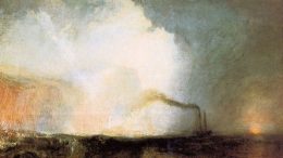 Painting by Turner of Staffa