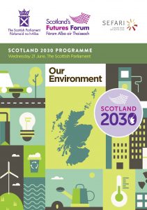 Front cover of report: Scotland 2030 Programme - Our Environment.